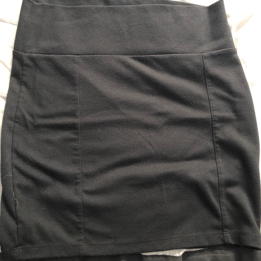 Plain Black Skirt